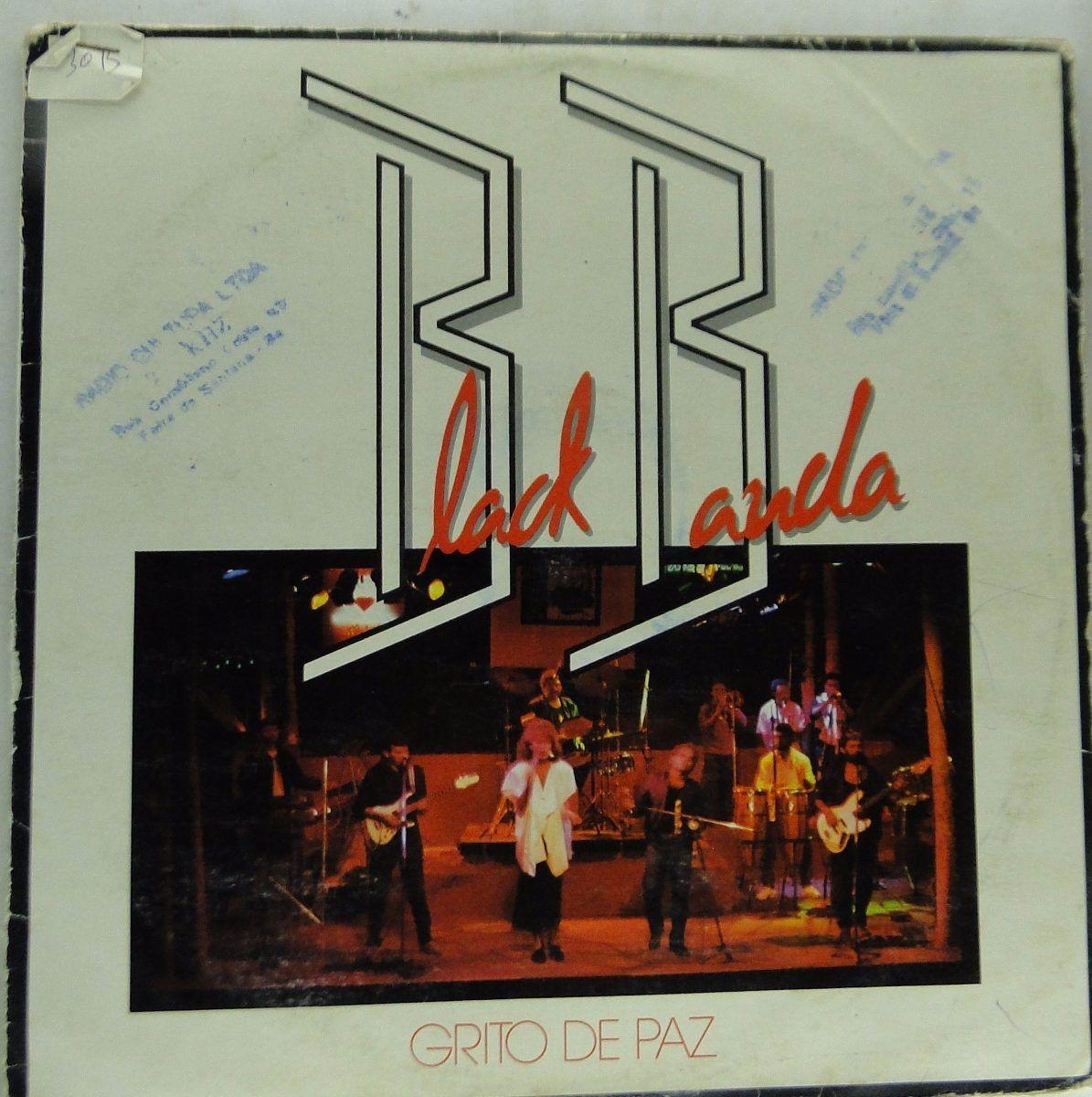 Capa do Álbum "Grito de Paz", de Black Banda