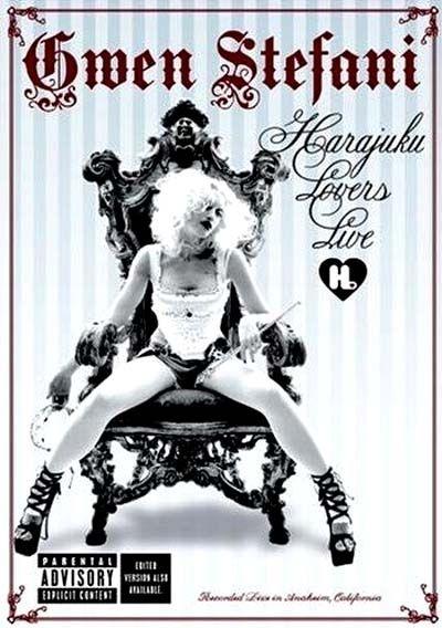 Portada de Álbum "Harajuku Lovers Live", de Gwen Stefani