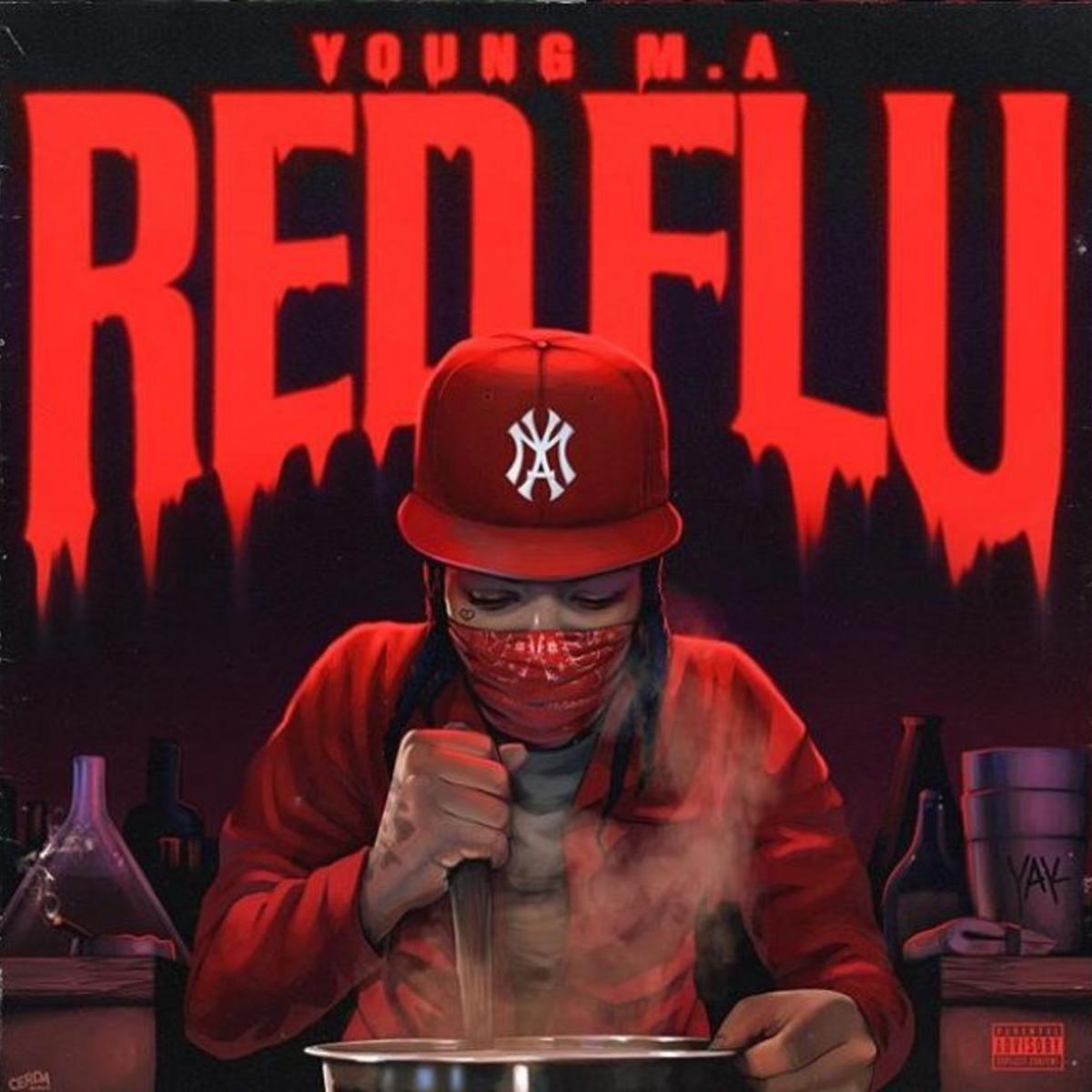 Capa do Single/EP "Red Flu", de Young M.A