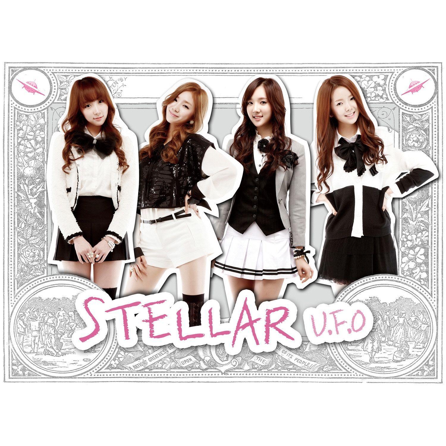 Capa do Single/EP "UFO", de STELLAR (K-pop)