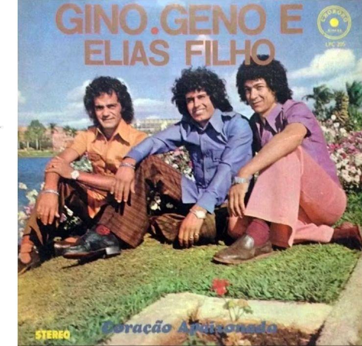 Album cover of "Coração Apaixonado" by Gino e Geno