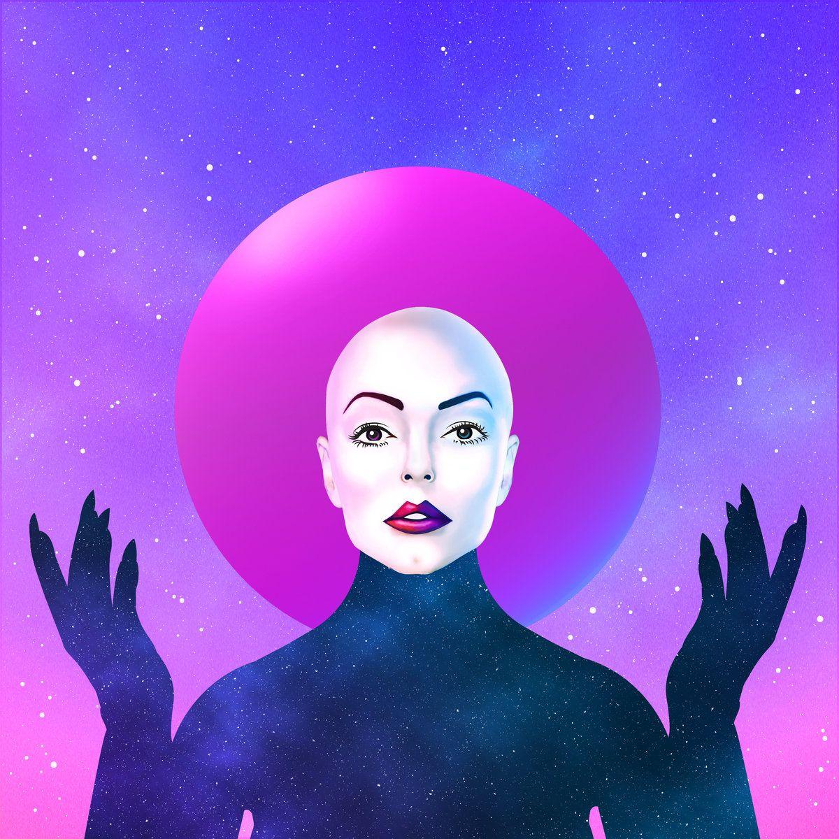 Portada de Álbum "Planet 9", de Rose McGowan