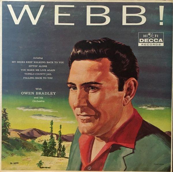 Portada del álbum "Webb!", de Webb Pierce