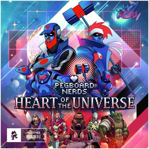 Capa do Single/EP "Heart of the Universe", de PegBoard Nerds