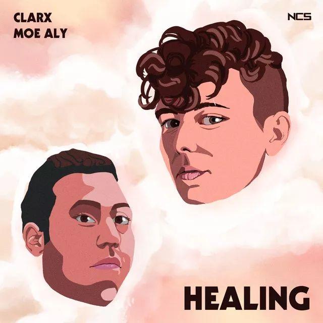 Capa do Single/EP "Healing (feat. Moe Aly)", de Clarx