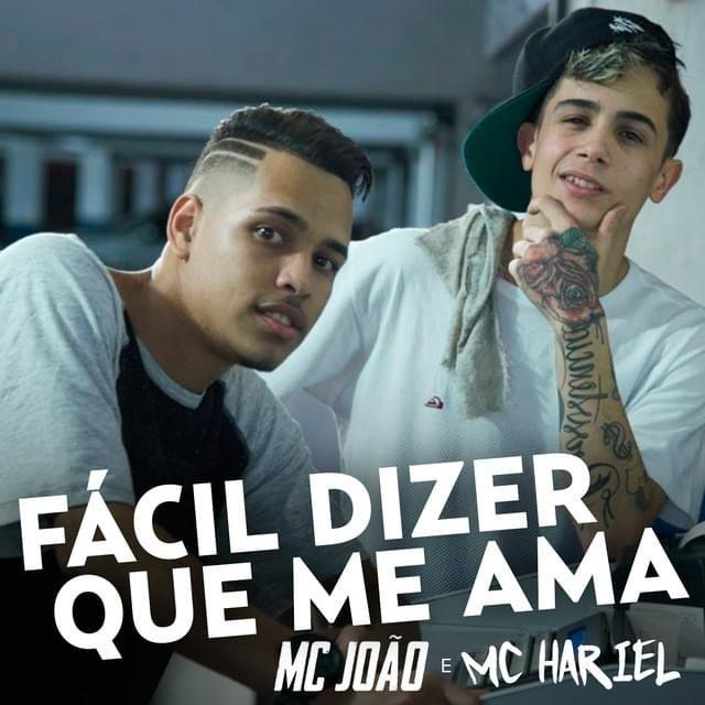 Portada del álbum "Fácil Dizer Que Me Ama", de MC João