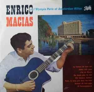 Portada de Álbum "A L'Olympia Paris Et Amsterdam Hilton", de Enrico Macias
