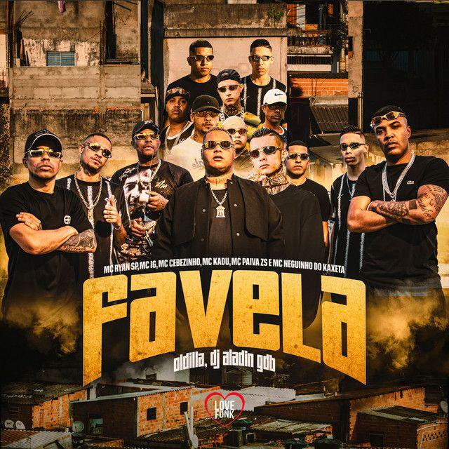 Portada del álbum "Favela", de MC Ryan SP