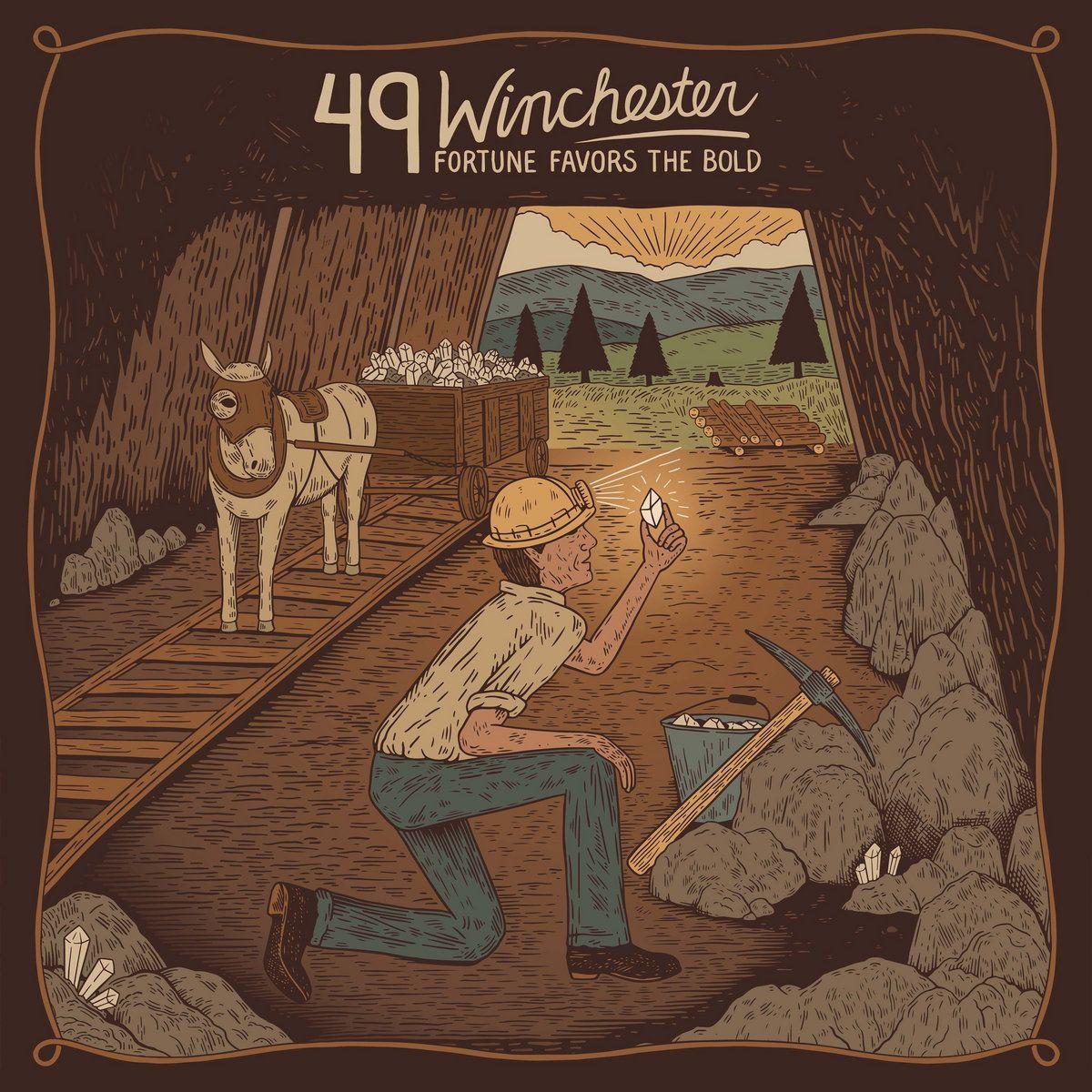 Capa do Álbum "Fortune Favors The Bold", de 49 Winchester