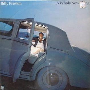 Capa do Álbum "A Whole New Thing", de Billy Preston