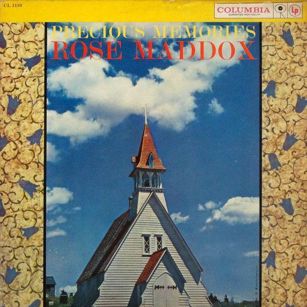 Capa do Álbum "Precious Memories", de Rose Maddox