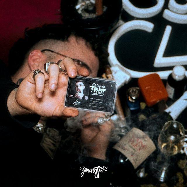 Portada de Álbum "Emocional Trap Club", de Asan