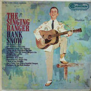 Capa do álbum "The Singing Ranger", de Hank Snow