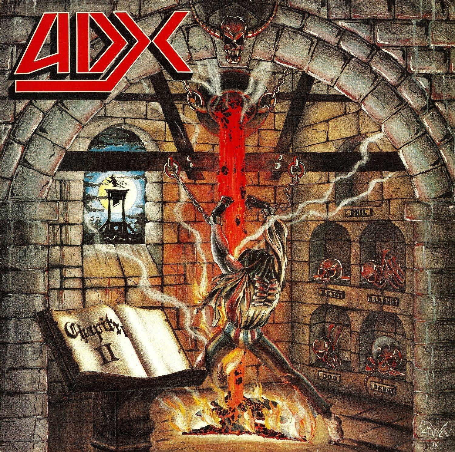 Capa do Álbum "La Terreur", de ADX