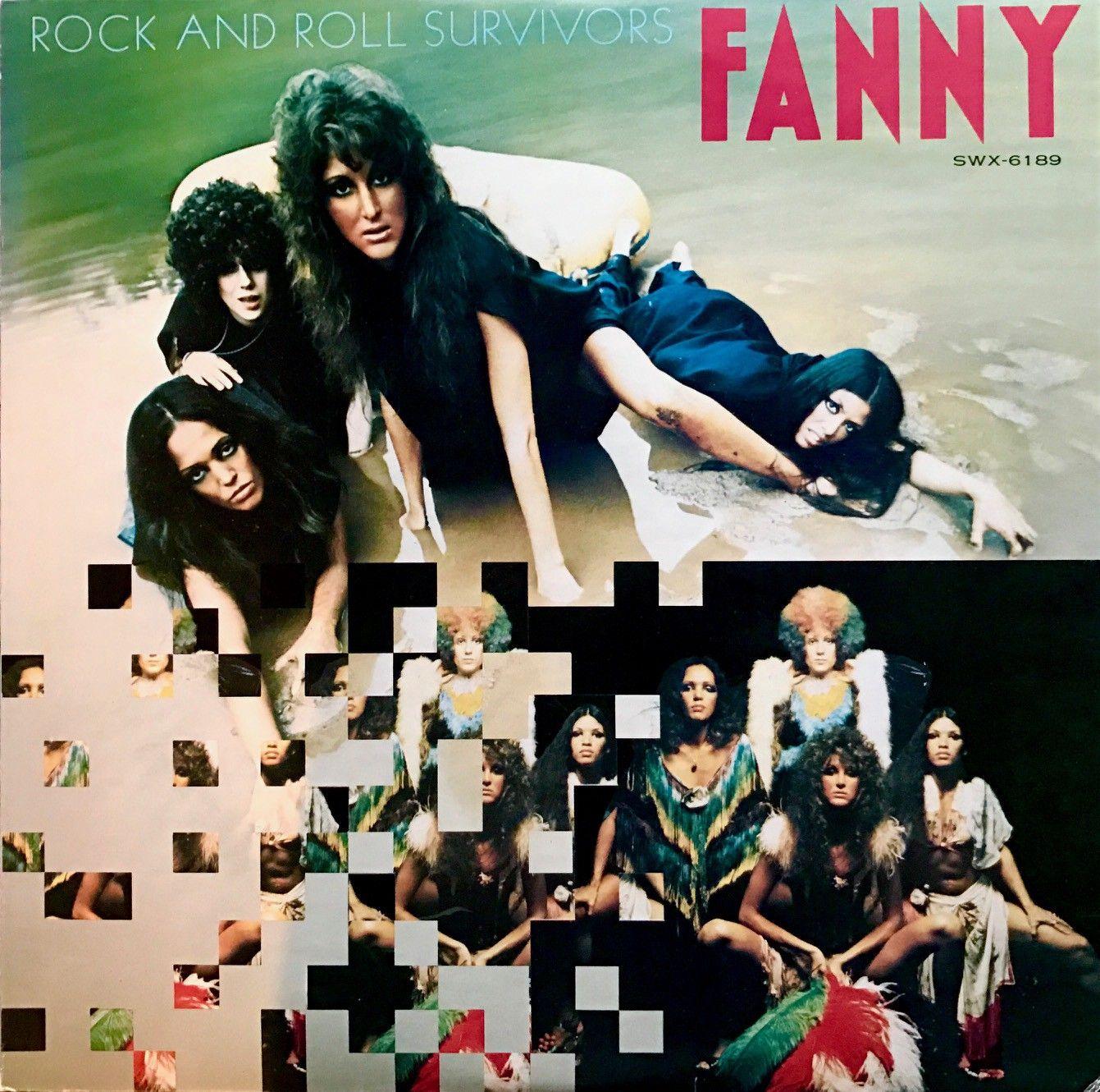 Capa do Álbum "Rock And Roll Survivors", de Fanny
