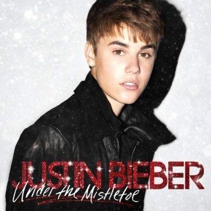 Capa do Álbum "Under The Mistletoe", de Justin Bieber