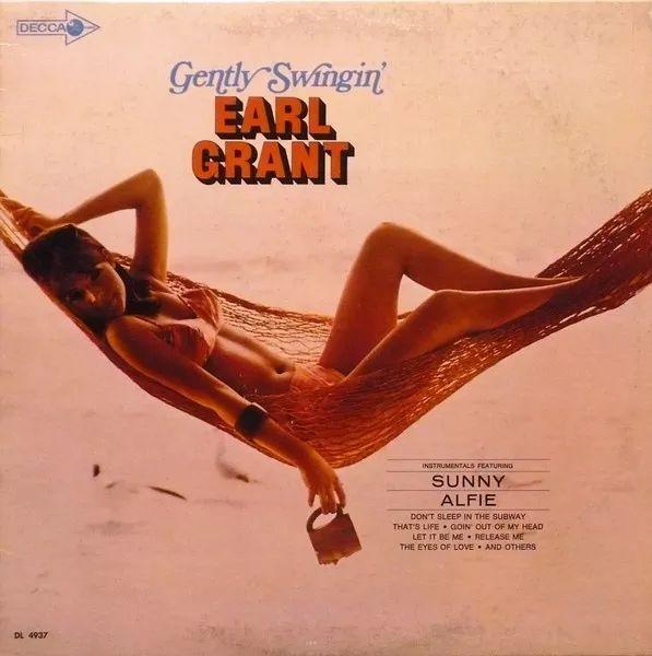Album cover of "Gently Swingin'" by Earl Grant