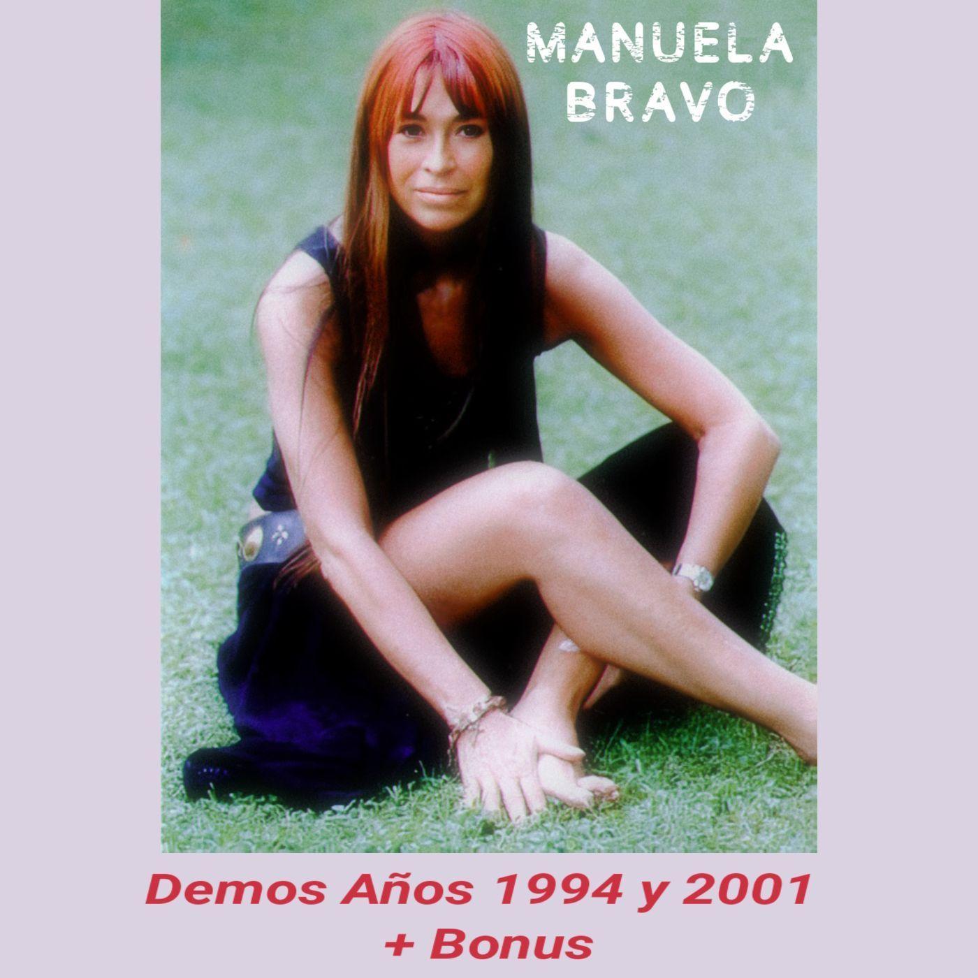 Portada de Álbum "Demos Años 1994 y 2001 + Bonus", de Manuela Bravo