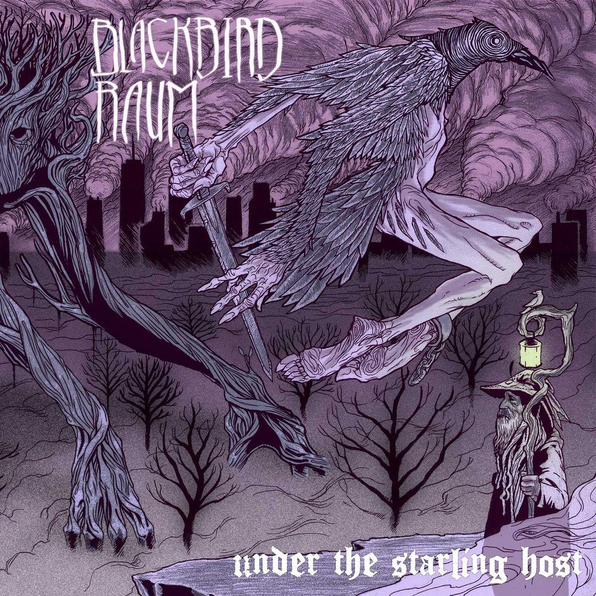 Capa do Álbum "Under The Starling Host", de Blackbird Raum