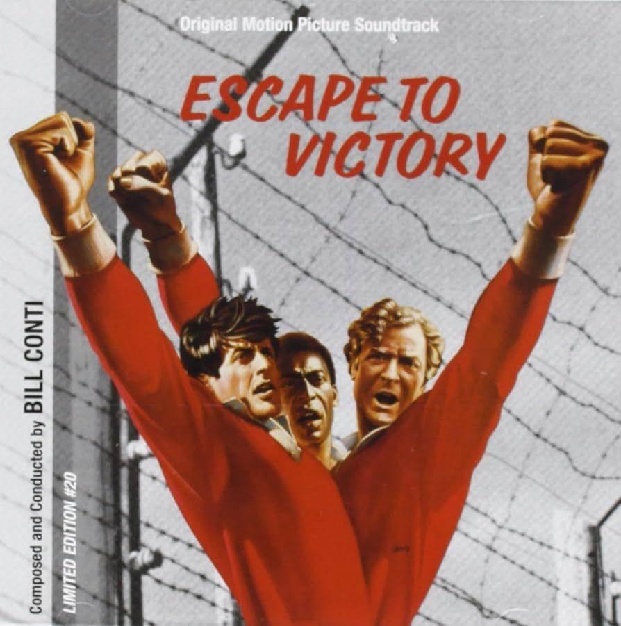 Capa do Álbum "Escape To Victory", de Bill Conti
