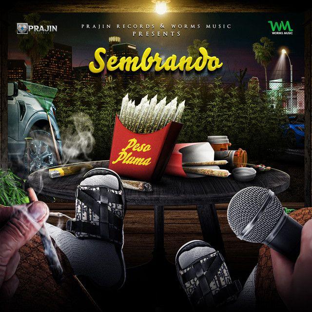 Portada del álbum "Sembrando", de Peso Pluma