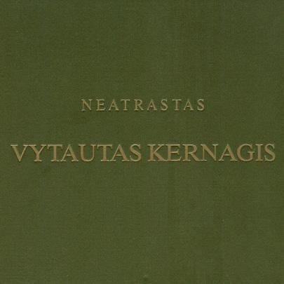 Portada de Álbum "Neatrastas", de Vytautas Kernagis