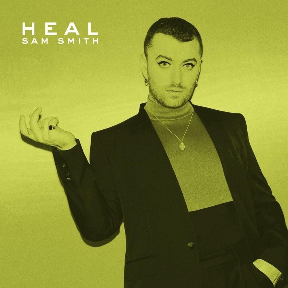 Capa do álbum "HEAL", de Sam Smith