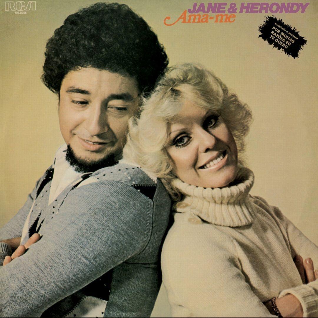 Capa do Álbum "Ama-me", de Jane e Herondy