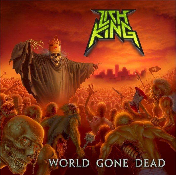 Capa do Álbum "World Gone Dead", de Lich King