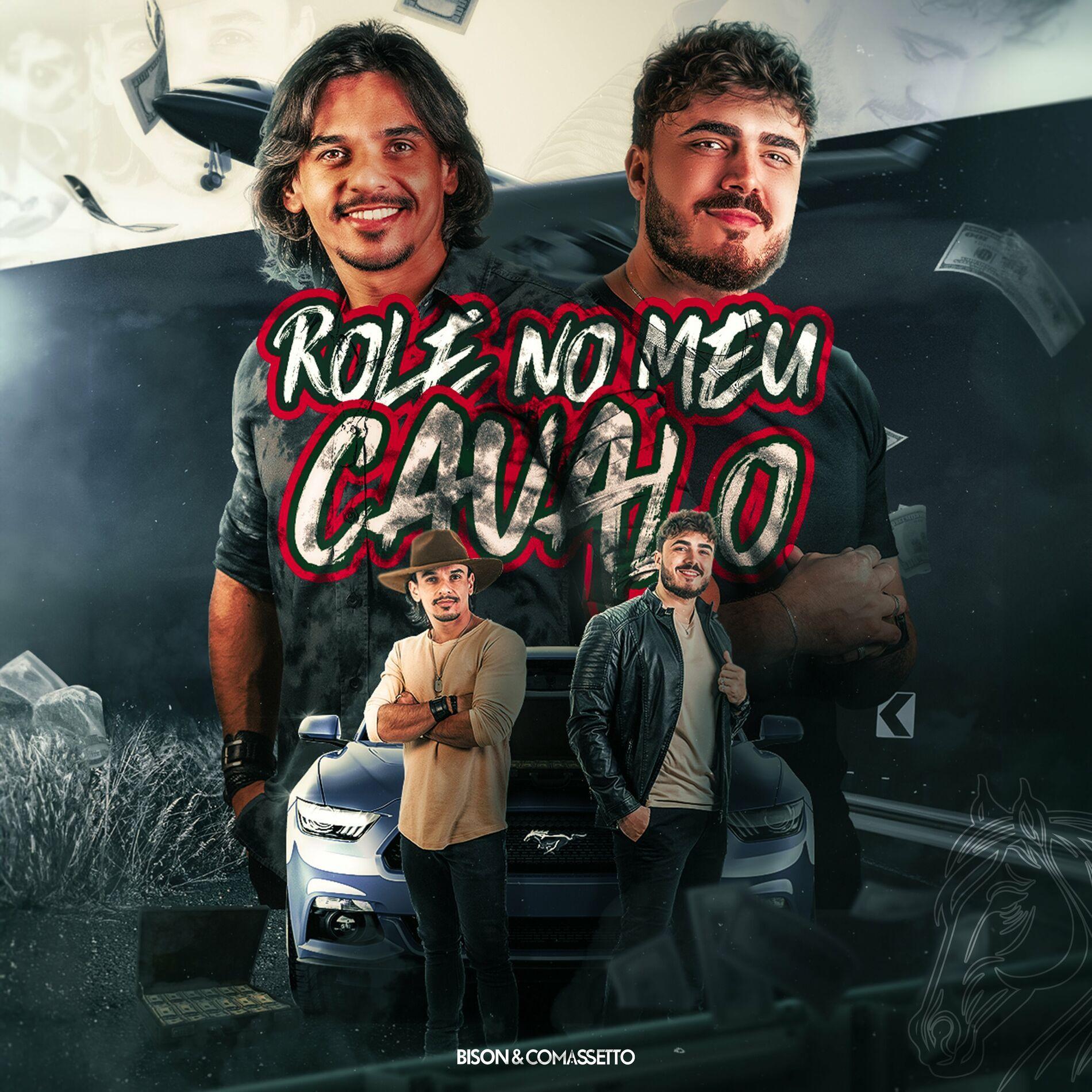 Capa do Single/EP "Rolê No Meu Cavalo", de Bison e Comassetto