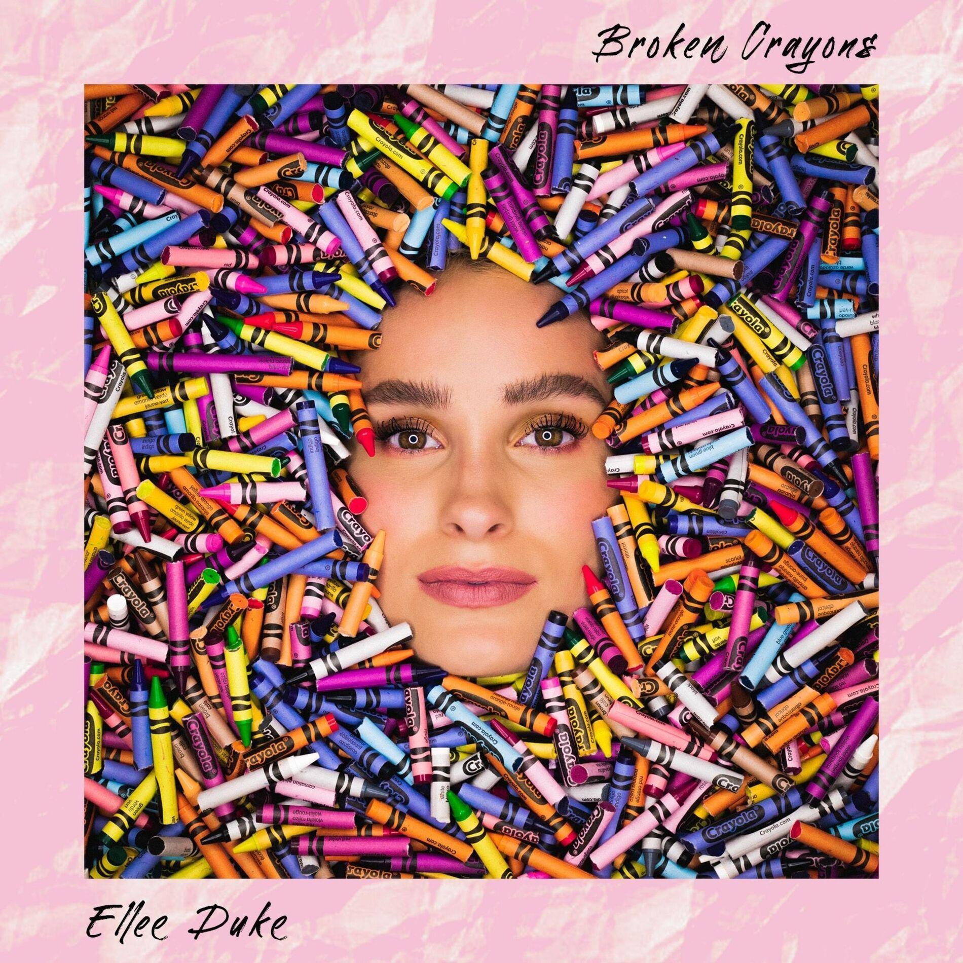 Capa do Single/EP "Broken Crayons", de Ellee Duke
