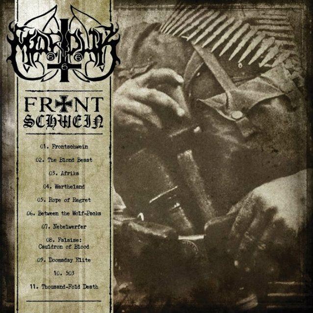 Album cover of "Frontschwein" by Marduk