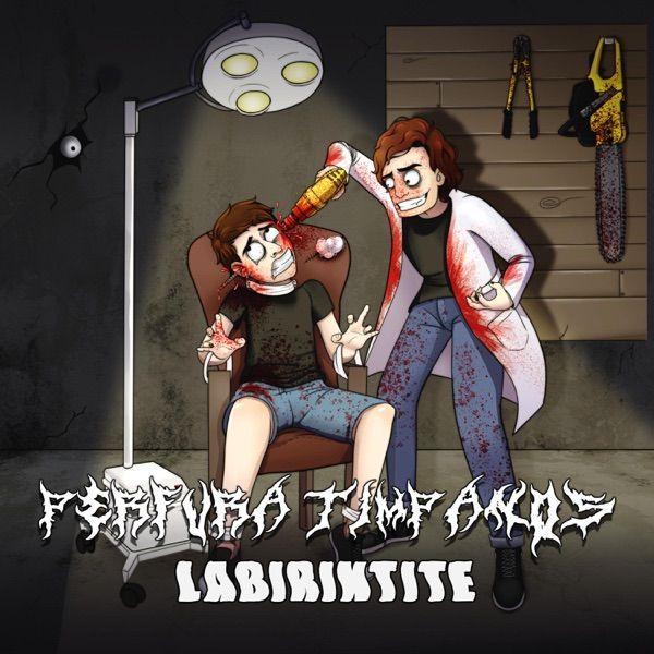 Capa do Álbum "Labirintite", de Perfura Timpanos