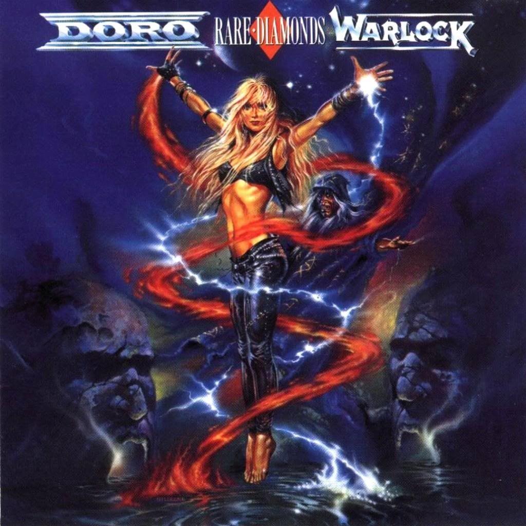 Capa do Álbum "Rare Diamonds", de Warlock