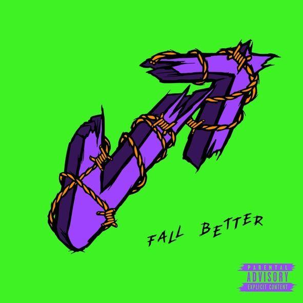 Portada de Álbum "Fall Better", de Vukovi