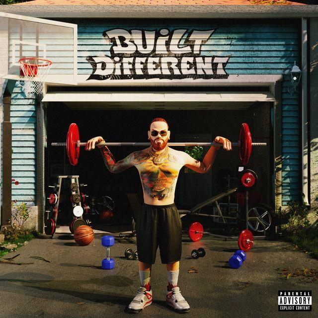 Portada de Álbum "BUILT DIFFERENT", de Miky Woodz