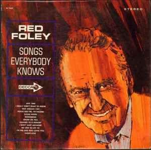 Capa do Álbum "Songs Everybody Knows", de Red Foley
