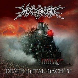 Capa do Álbum "Death Metal Machine", de Necrobiotic