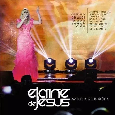 Portada de Álbum "Manifestação da Glória (Ao Vivo)", de Elaine de Jesus