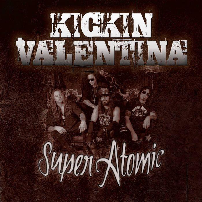Portada de Álbum "Super Atomic", de Kickin' Valentina