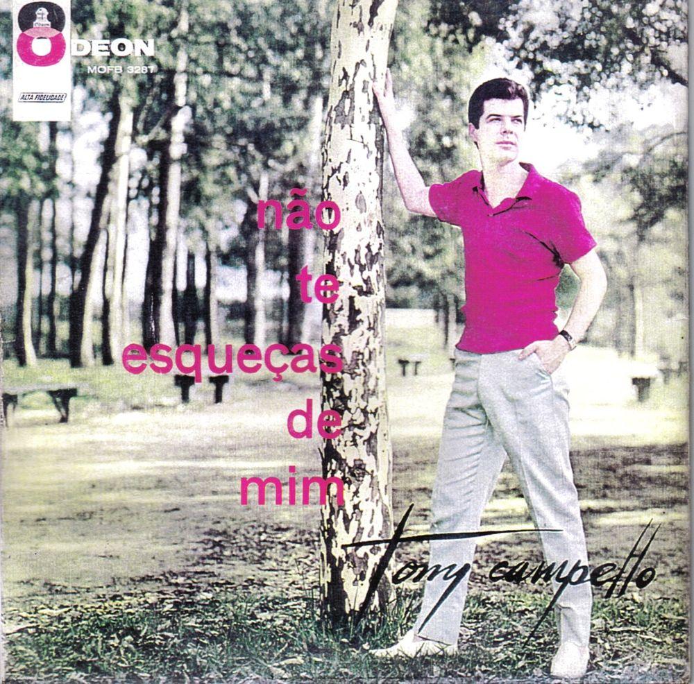 Portada de Álbum "Não Te Esqueças de Mim ", de Tony Campello