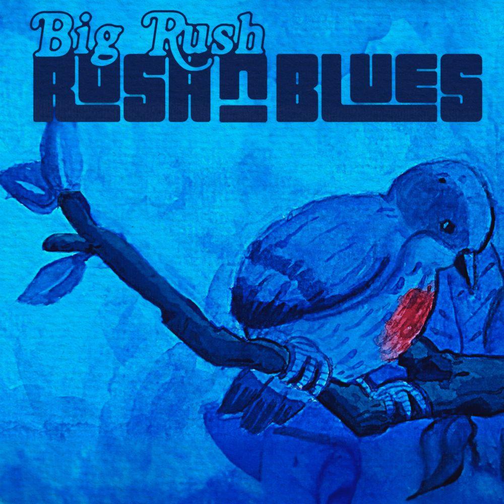 Capa do álbum "RUSH & BLUES", de Big Rush