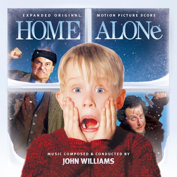 Capa do álbum "Home Alone ", de John Williams