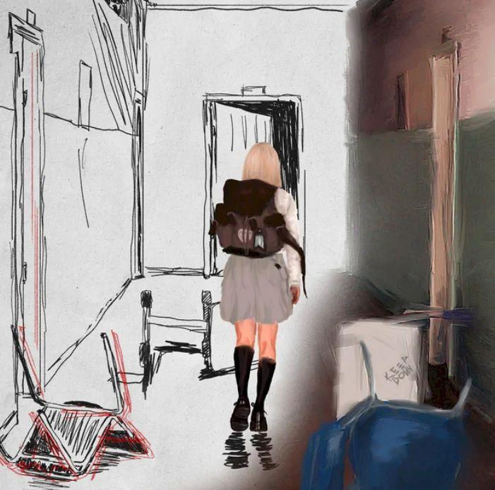 Portada de Sencillo/EP "Keep Down", de Sarah Meyz