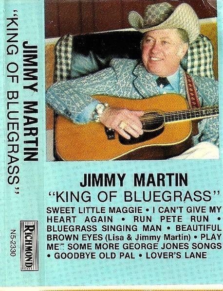 Portada de Álbum "King Of Bluegrass", de Jimmy Martin