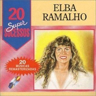 Portada del álbum " 20 Super Sucessos", de Elba Ramalho
