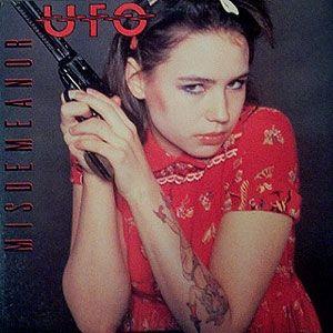 Portada del álbum "Misdemeanor", de UFO