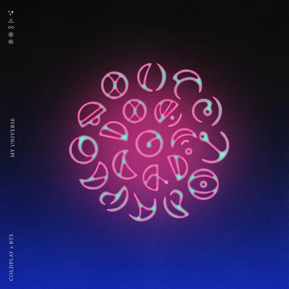 Capa do álbum "My Universe (feat. BTS)", de Coldplay