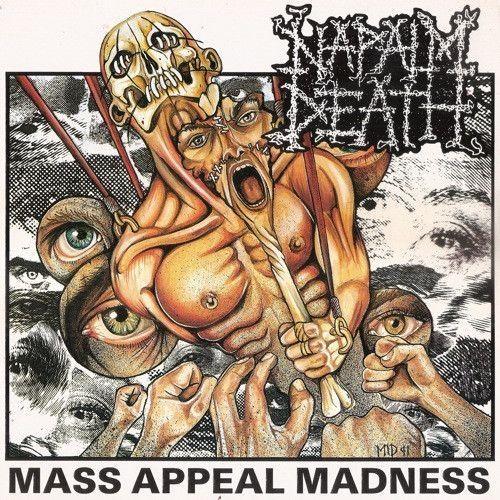 Portada de Álbum "Mass Appeal Madness", de Napalm Death
