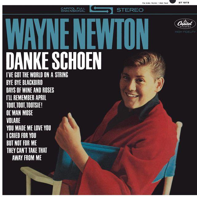 Portada de Álbum "Danke Schoen", de Wayne Newton